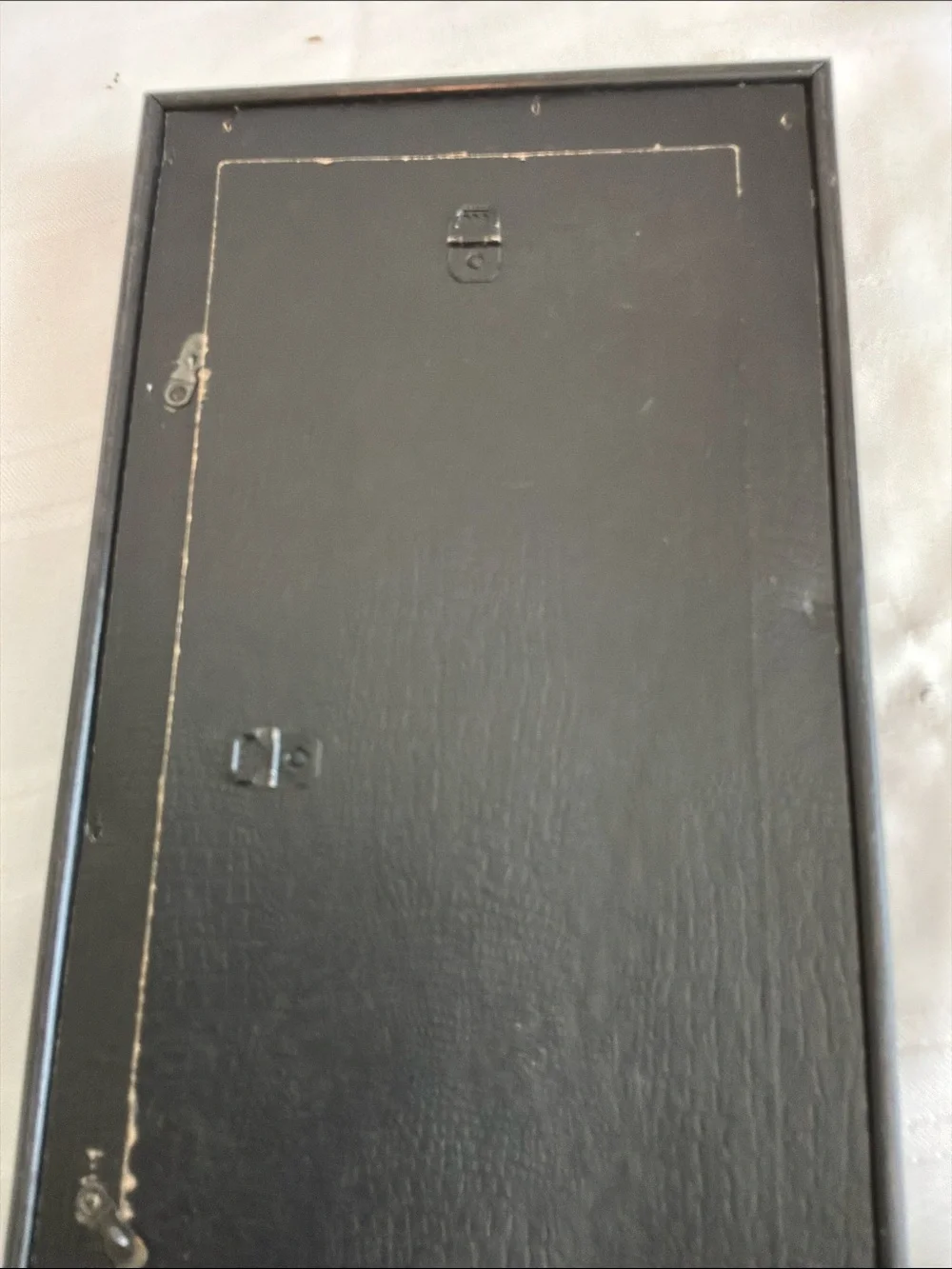 Classic Dark Wood Rectangular Picture Frame - Brown no glass